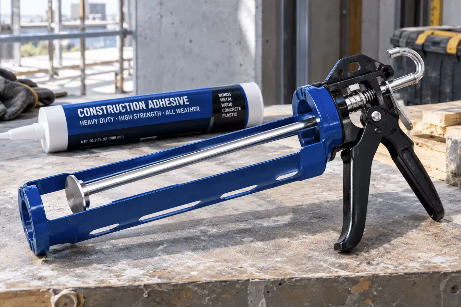 Construction Adhesive Caulk Gun Selection Guide